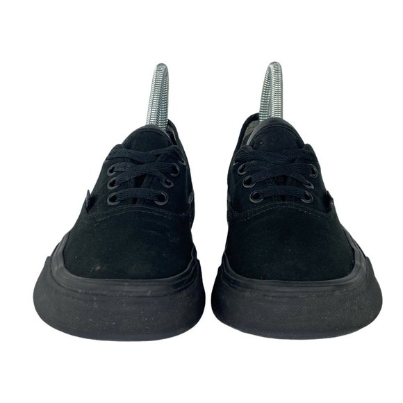 Vans Lo Pro Triple Black Canvas Skate Streetwear Shoe Mens 6.0 Women 7.5 - Picture 3 of 12